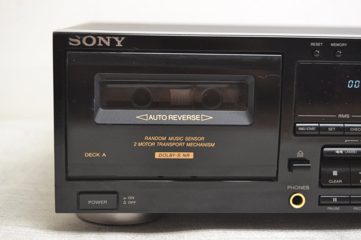 Sony TC-WR801ES Double Cassette Deck ES Line * Fully Serviced * New Belts