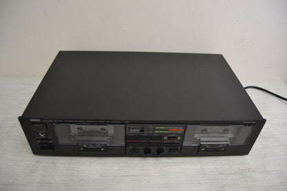 Yamaha KX-W500U Double Cassette Deck * Fully Serviced * New Belts