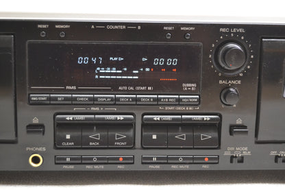 Sony TC-WR801ES Double Cassette Deck ES Line * Fully Serviced * New Belts