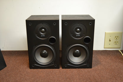 Polk Audio T15 Bookshelf Speakers * Fully Serviced