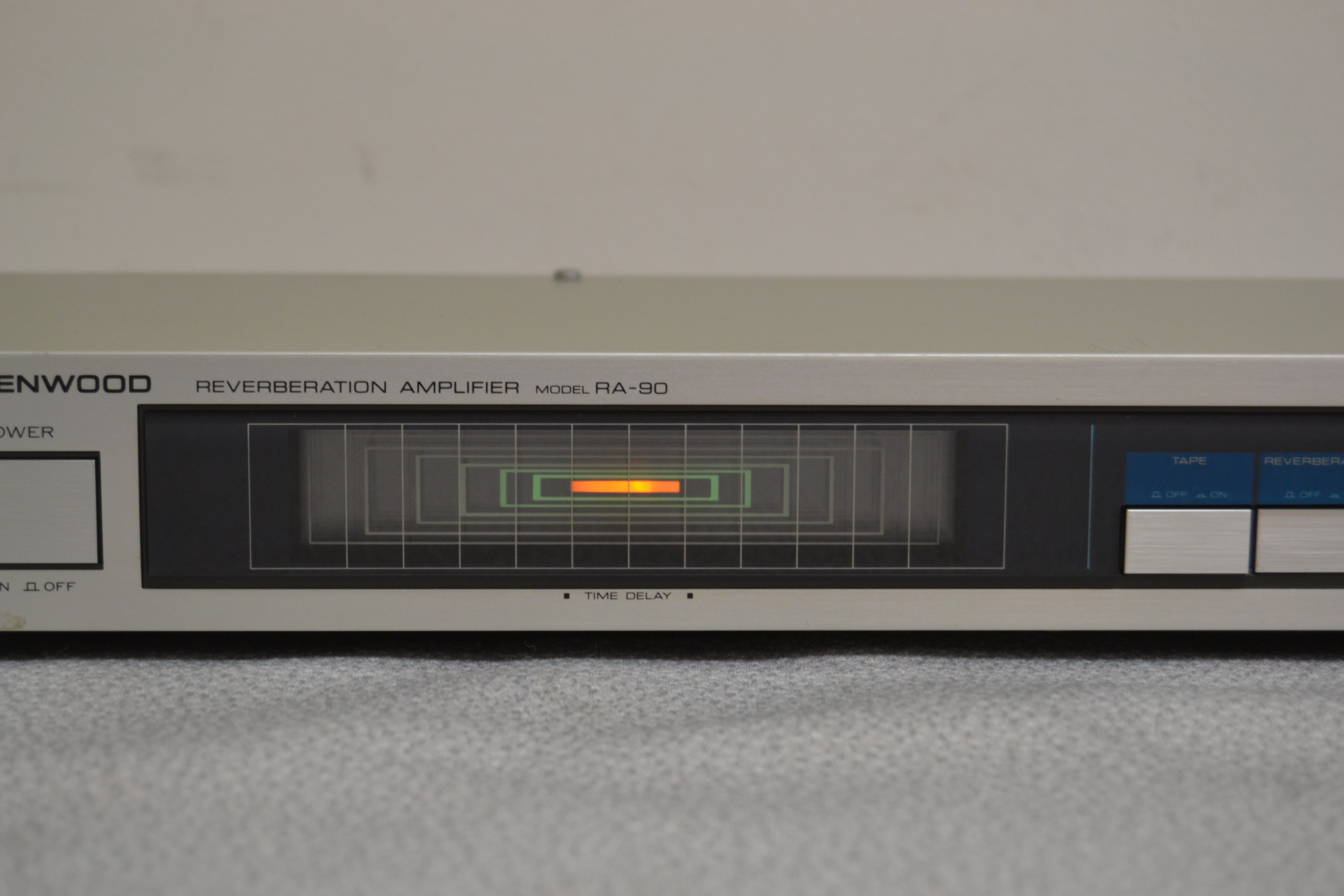 Kenwood RA-90 Stereo Reverberation Amplifier (1983) * Fully Serviced