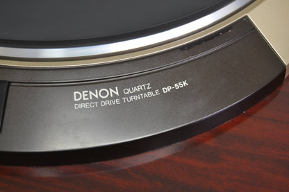 Denon DP-55K Servo-Controlled Direct Drive Turntable with Grace Tonearm