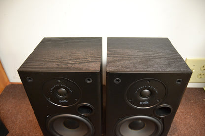 Polk Audio T15 Bookshelf Speakers * Fully Serviced