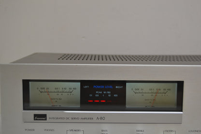 Sansui A-80 Integrated Amplifier * 65W RMS * Fully Serviced