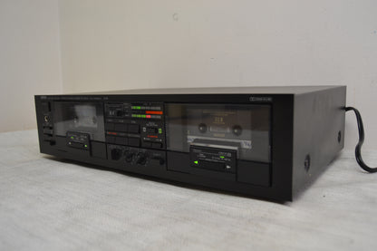 Yamaha KX-W500U Double Cassette Deck * Fully Serviced * New Belts