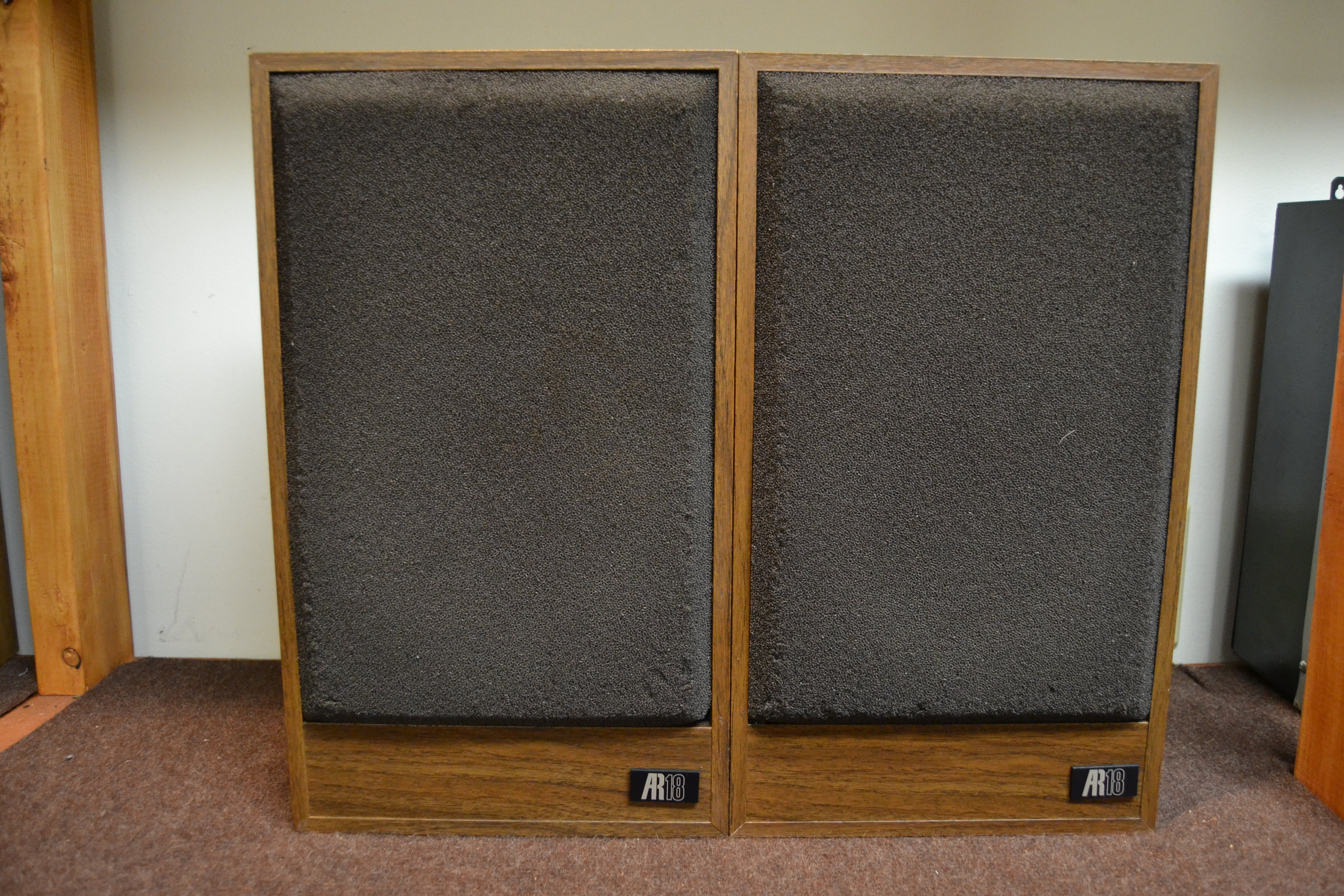 Acoustic Research AR18 Bookshelf Speakers * Refoamed 2026 – The