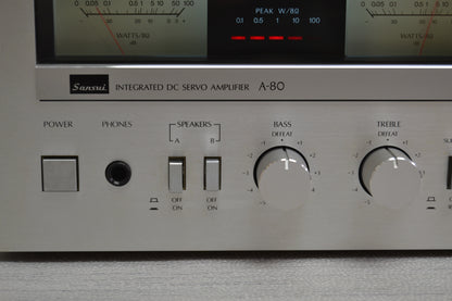 Sansui A-80 Integrated Amplifier * 65W RMS * Fully Serviced
