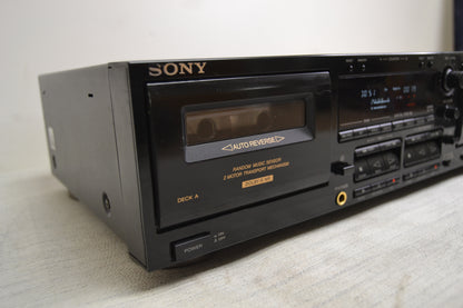 Sony TC-WR801ES Double Cassette Deck ES Line * Fully Serviced * New Belts