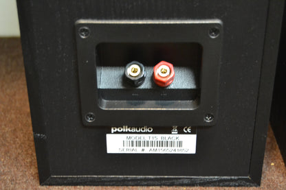 Polk Audio T15 Bookshelf Speakers * Fully Serviced