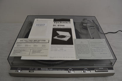 Technics SL-B350 Fully Automatic Turntable * Manual * Fully Serviced *