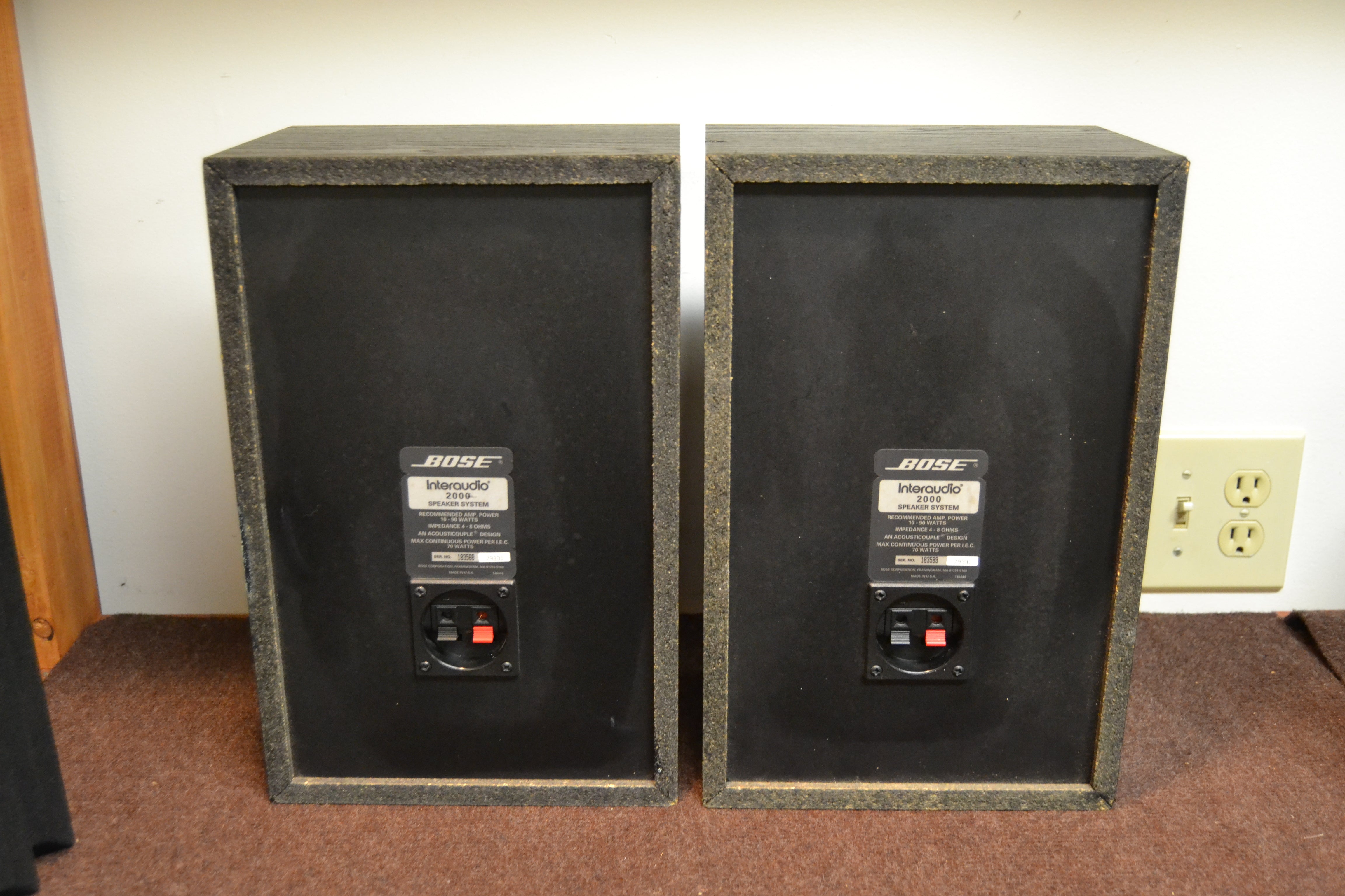 Interaudio by Bose Model 2000 Bookshelf Speaker – The Turntable Store