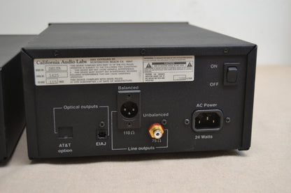 California Audio Labs - Sigma and Delta - Vacuum Tube DAc and Single HD-CD Transport