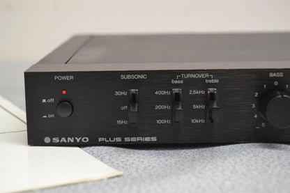 Sanyo Plus C55  Stereo Pre Amplifier (1979-81) * Manual