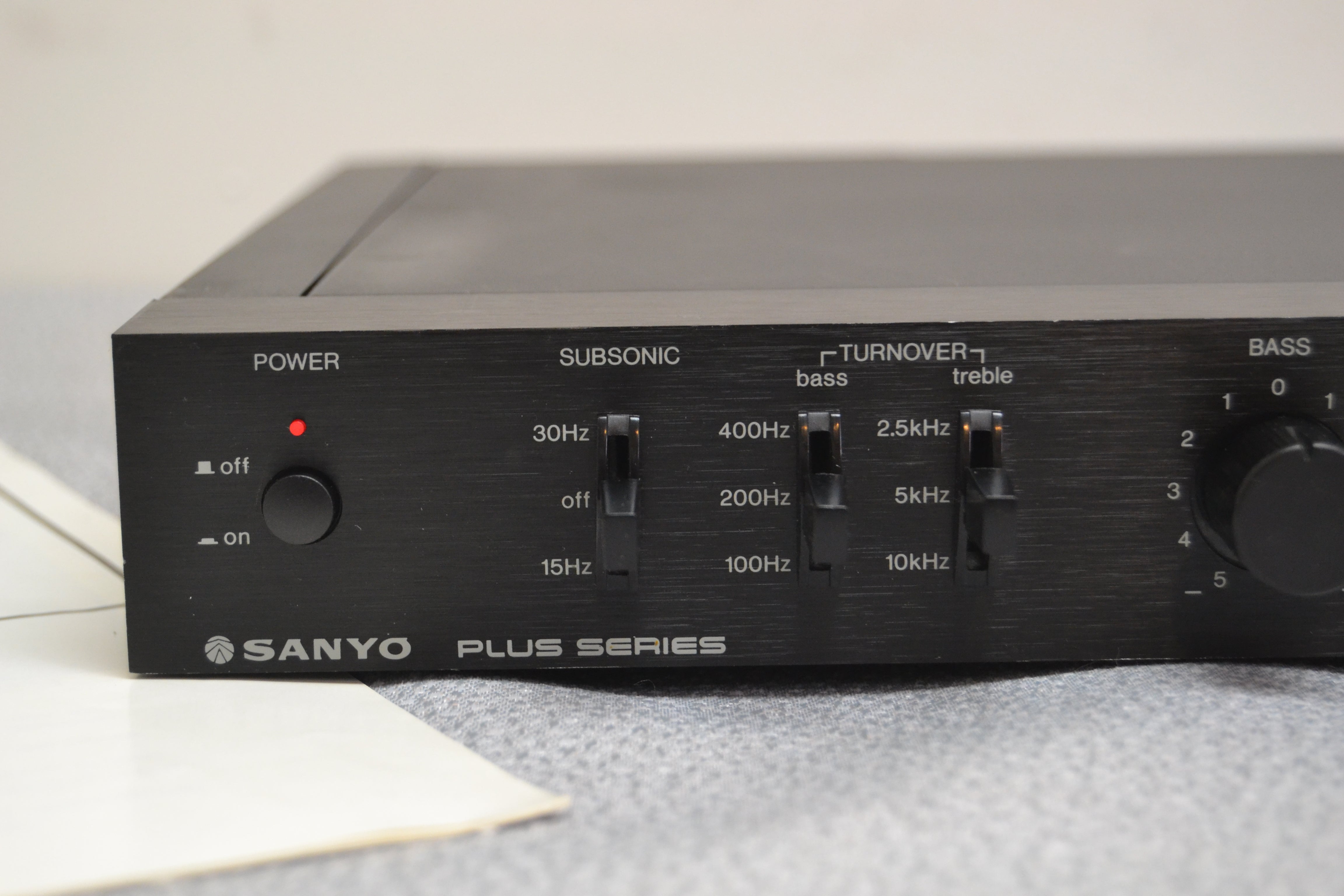 Sanyo Plus C55  Stereo Pre Amplifier (1979-81) * Manual