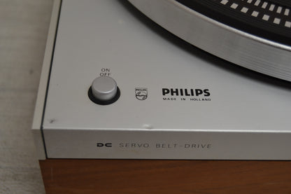 Philips GA 312 Belt Drive Turntable * NEW Audio Technica Cartridge * Fully Serviced * NO SHIPPING