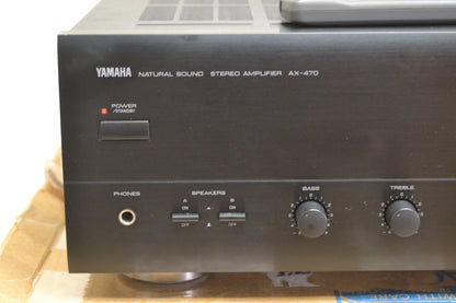 Yamaha AX-470 Stereo Integrated Amplifier * 65W RMS * Remote * Box * Fully Serviced