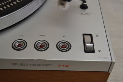 Philips GA 312 Belt Drive Turntable * NEW Audio Technica Cartridge * Fully Serviced * NO SHIPPING
