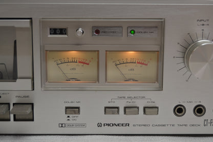 Pioneer CT-F500 Stereo cassette Deck * Fully Serviced * New Belts