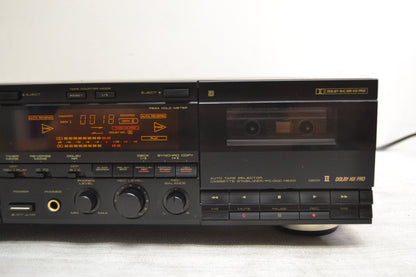 Pioneer CT-W910R Double Cassette Deck * Fully Serviced * New Belts
