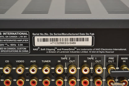 NAD C325BEE Integrated Amplifier * 50W RMS * 2006