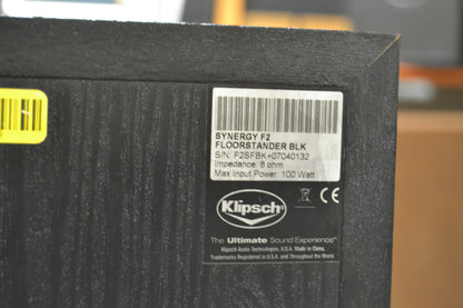 Klipsch Sinegy F2 Floor Standing Speakers * Fully Serviced *