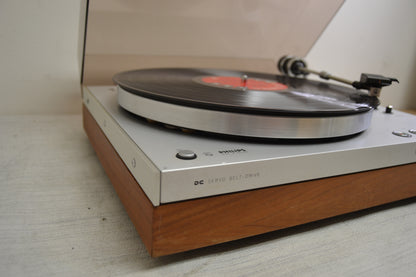 Philips GA 312 Belt Drive Turntable * NEW Audio Technica Cartridge * Fully Serviced * NO SHIPPING