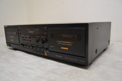 Sony TC-WR635S Double Cassette Deck * Fully Serviced with New Belts