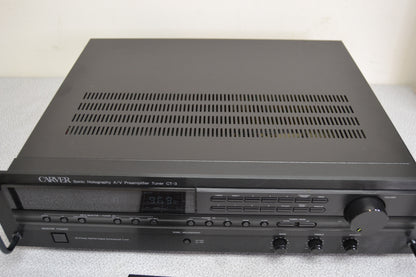 Carver CT-3 Stereo Preamplifier and Tuner * Remote Control *