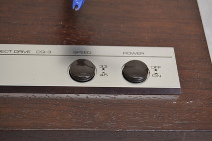 Micro Seiki DQ-3  Quartz-Locked PLL Direct-Drive Turntable