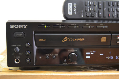 Sony RCD-W500C Cd Changer and CD Recorder * Remote * Box * Fully Serviced * New Belts !