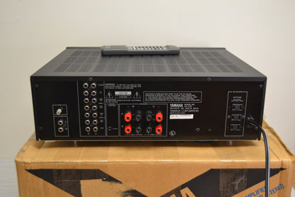 Yamaha AX-470 Stereo Integrated Amplifier * 65W RMS * Remote * Box * Fully Serviced