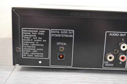 Panasonic DVD-RV30 Single CD/DVD Player