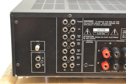 Yamaha AX-470 Stereo Integrated Amplifier * 65W RMS * Remote * Box * Fully Serviced