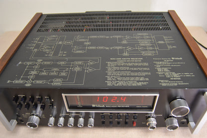 McIntosh MAC4200 Stereo Receiver * 75W RMS * Recapped and Rebuilt * 1986