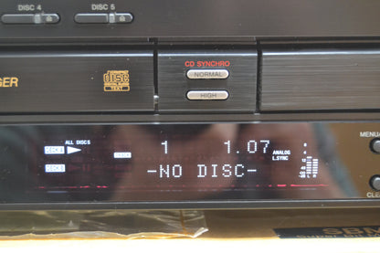 Sony RCD-W500C Cd Changer and CD Recorder * Remote * Box * Fully Serviced * New Belts !