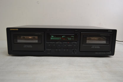 Onkyo TA-RW255 Double Cassette Deck * Fully Serviced * New Belts