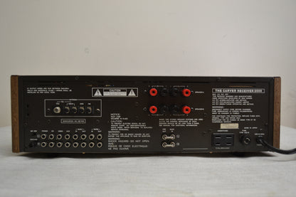 The Carver Receiver 2000 * 200W RMS * Stereo Receiver * Fully Serviced
