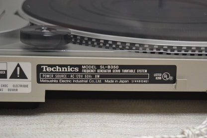 Technics SL-B350 Fully Automatic Turntable * Manual * Fully Serviced *