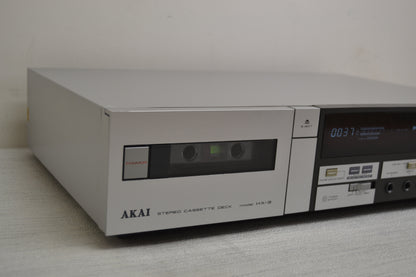 Akai HX-3 Single Cassette Deck * Fully Serviced * New Belts
