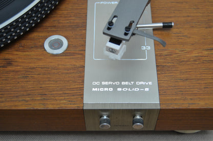 Micro Seiki Solid-5 Belt Driven Turntable * NEW Audio Technica AT-3600 Cartridge
