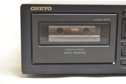 Onkyo TA-RW255 Double Cassette Deck * Fully Serviced * New Belts