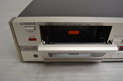 Luxman K-406 Single Cassette Deck * Fully Serviced * New Belts