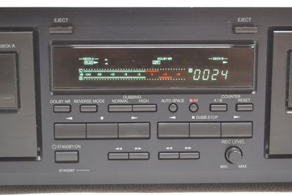 Onkyo TA-RW255 Double Cassette Deck * Fully Serviced * New Belts