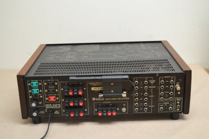 McIntosh MAC4200 Stereo Receiver * 75W RMS * Recapped and Rebuilt * 1986