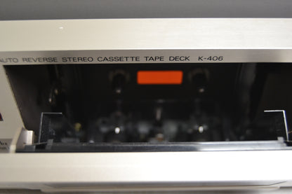 Luxman K-406 Single Cassette Deck * Fully Serviced * New Belts