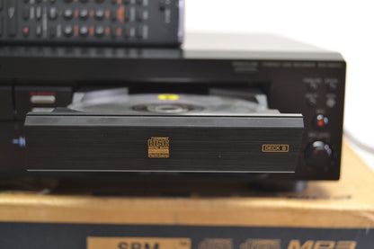 Sony RCD-W500C Cd Changer and CD Recorder * Remote * Box * Fully Serviced * New Belts !