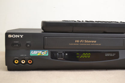 Sony SLV-N55 Video Cassette Recorder * Remote Control * Box * Fully Serviced