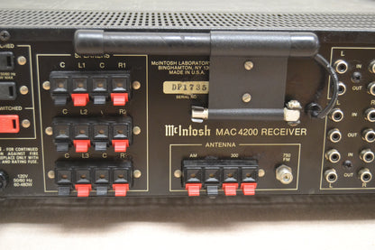 McIntosh MAC4200 Stereo Receiver * 75W RMS * Recapped and Rebuilt * 1986