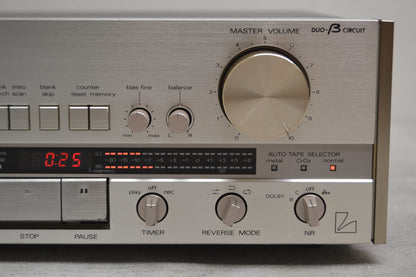 Luxman K-406 Single Cassette Deck * Fully Serviced * New Belts