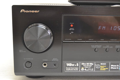 Pioneer VSX-524 Stereo Receiver * 80W RMS * Remote * Fully Serviced